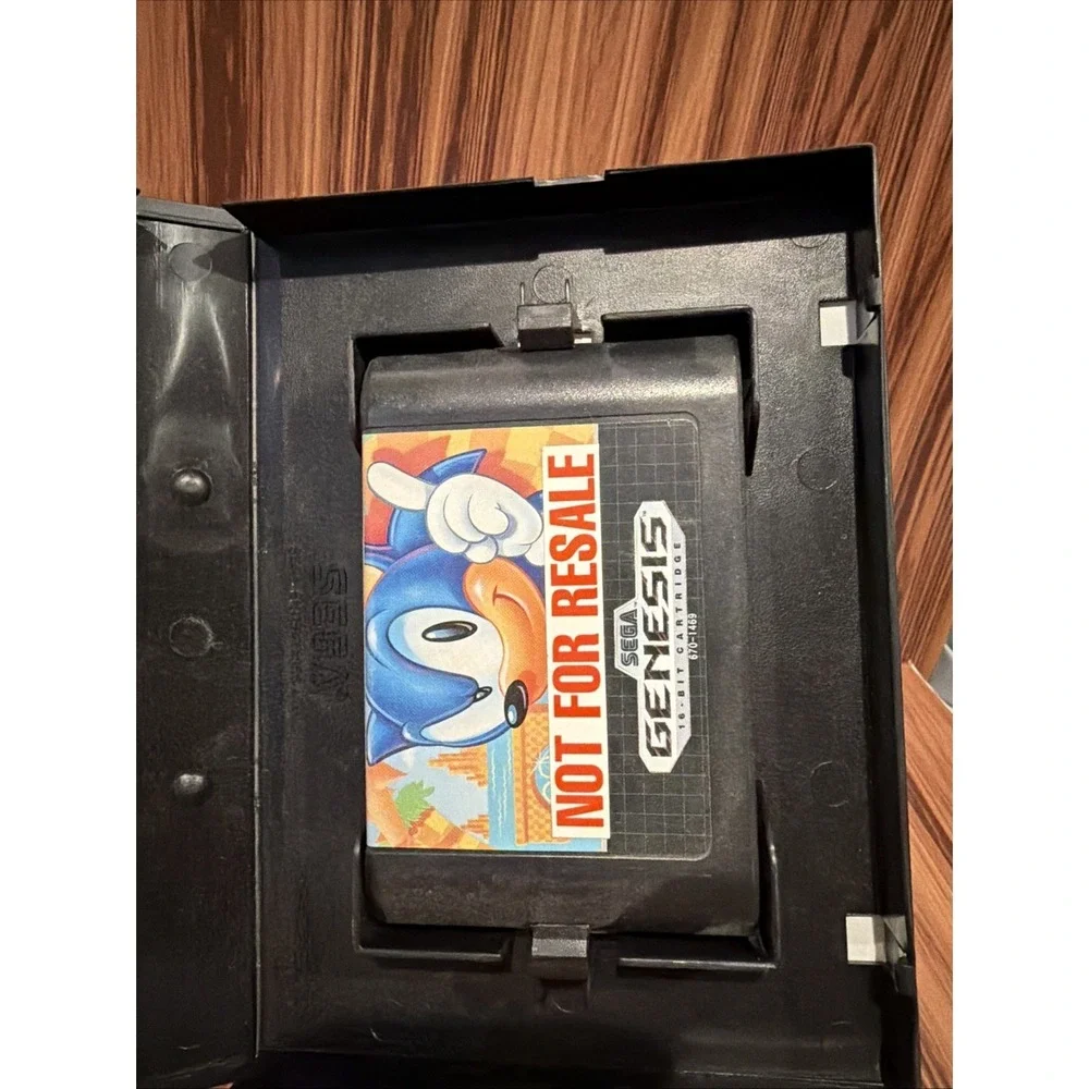 Sonic The Hedgehog Sega Genesis CIB Complete w/ Manual Not For Resale NFR